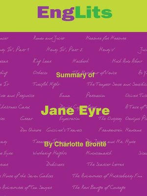 cover image of EngLits: Jane Eyre